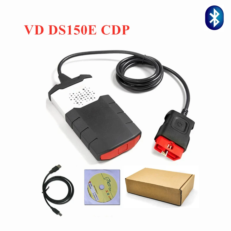 

2019 Obd2 Scanner Tcs Cdp For Delphis Ds150e 2016.R0 with Keygen Bluetooth For Autocome Cdp Pro Cars Trucks Diagnostic Tool