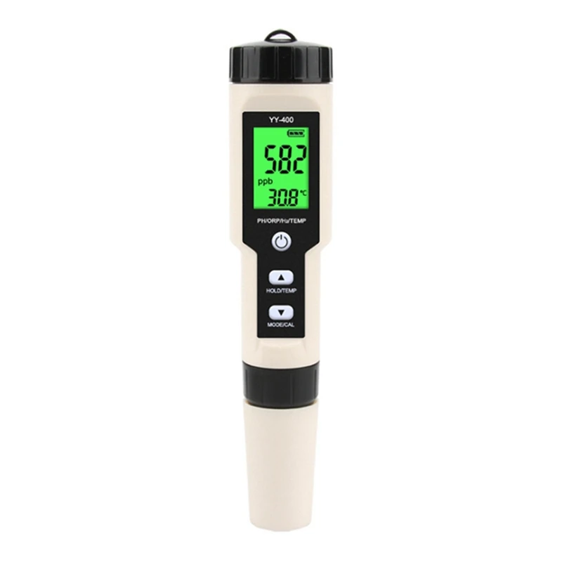 New YY-400 Hydrogen Ion Concentration Water Quality Test Pen PH/ORP/H2 and TEM 4 in 1 Digital Drinking Meter | Инструменты