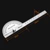 Vastar 180 Degree Adjustable Protractor Stainless Steel Angle Gauge Round Head Caliper Measuring Ruler ► Photo 2/6