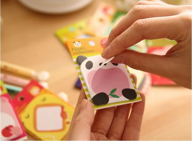 

32 Pcs Creative Stationery Cute Cartoon Zoo Tear Notes Stationery Sticky Notes Kawaii To Do List