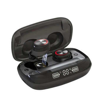 

2000mAh Bluetooth earphone wireless headset with Microphone sport waterproof box headphones charging for Android
