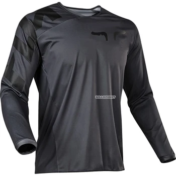 

Free shipping Delicate Fox Black 180 Race Motorbike Mountain Bicycle Offroad Riding Long Sleeve Mountain Bicycle Offroad Jersey