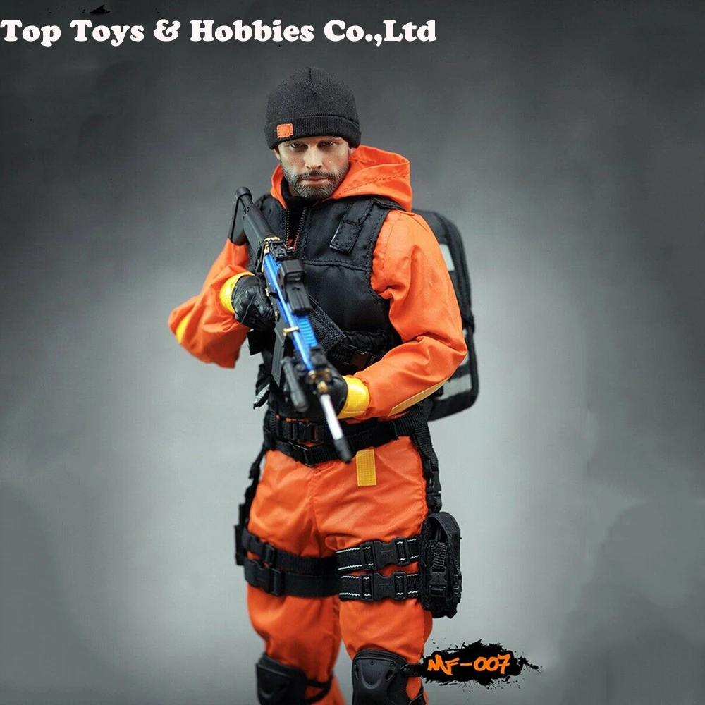 

1/6 Male Figure AccessoryMULTIFUN 1/6 MF007 Quarantine Zone Agent Set No Body and Head FOR 12" Action Figure Toys