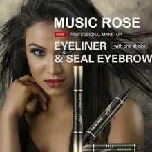 Черный двухсторонний макияж, подводка для глаз карандаш влагостойкий прецизионный длинный-жидкость длительного эффекта Comestics подводка для глаз ручка