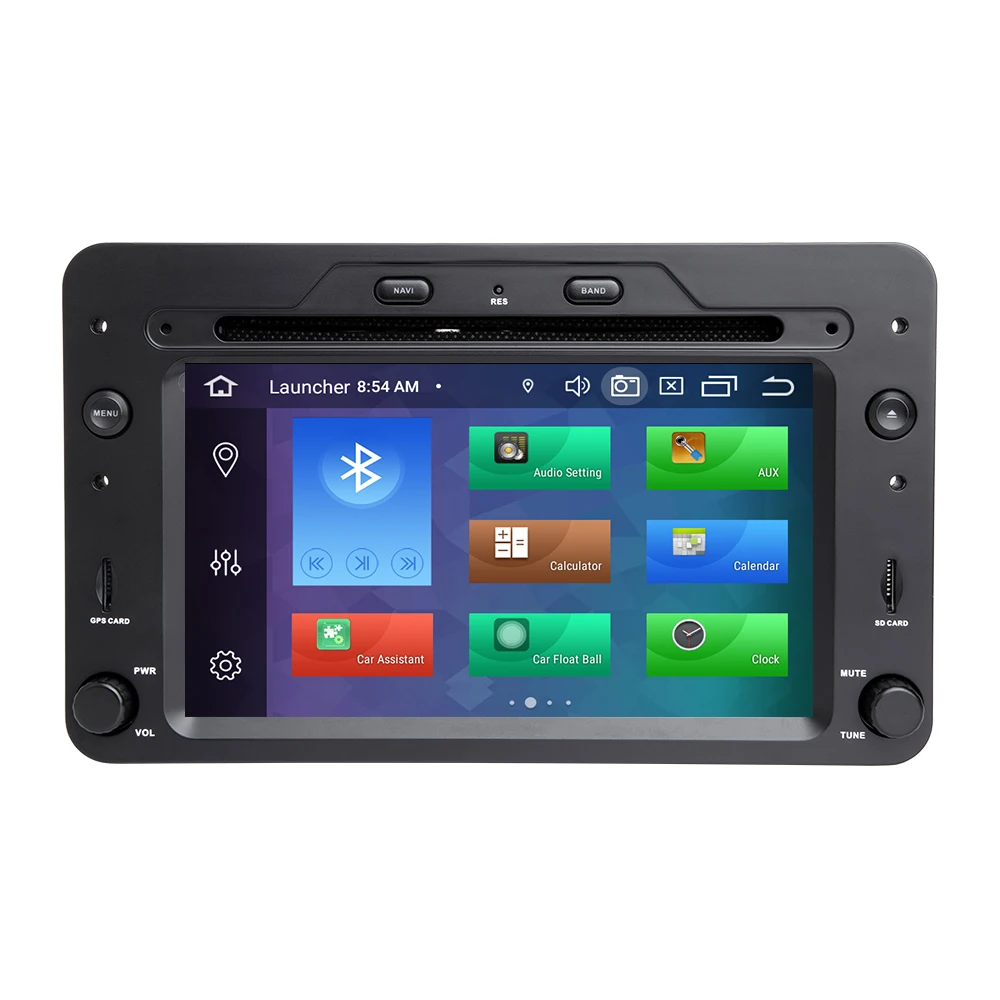 Excellent 2 din IPS DSP Autoradio  Android 9.0 Car GPS DVD Player For Alfa Romeo 159 Brera Spider Sportwagon Navigation Multimedia Carplay 2
