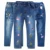 Chumhey Girls Jeans Весна 100% Хлопок Эластичные Мягкие Джинсовые Брюки Детские Брюки Вышивка Цветы Toldder Одежда Одежда Для Девочек