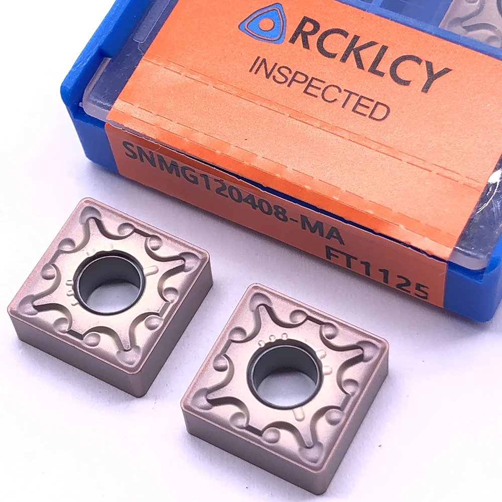 10 шт. RCKLCY SNMG120408 MA FT1125 твердосплавный режущий токарный станок с ЧПУ токарные