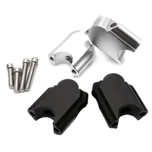 1 пара 28 мм зажим для мотоцикла Руль удлинитель адаптер крепление с винтами для BMW F800GS 2008