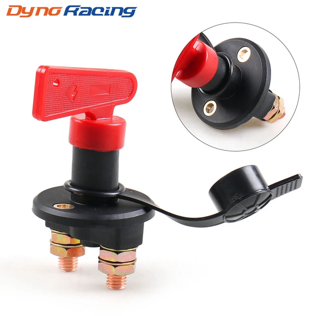 12V 24V Disconnect Battery Isolator Cut Off Kill Switch With Removable Key  For Car Marine Truck Boat - AliExpress