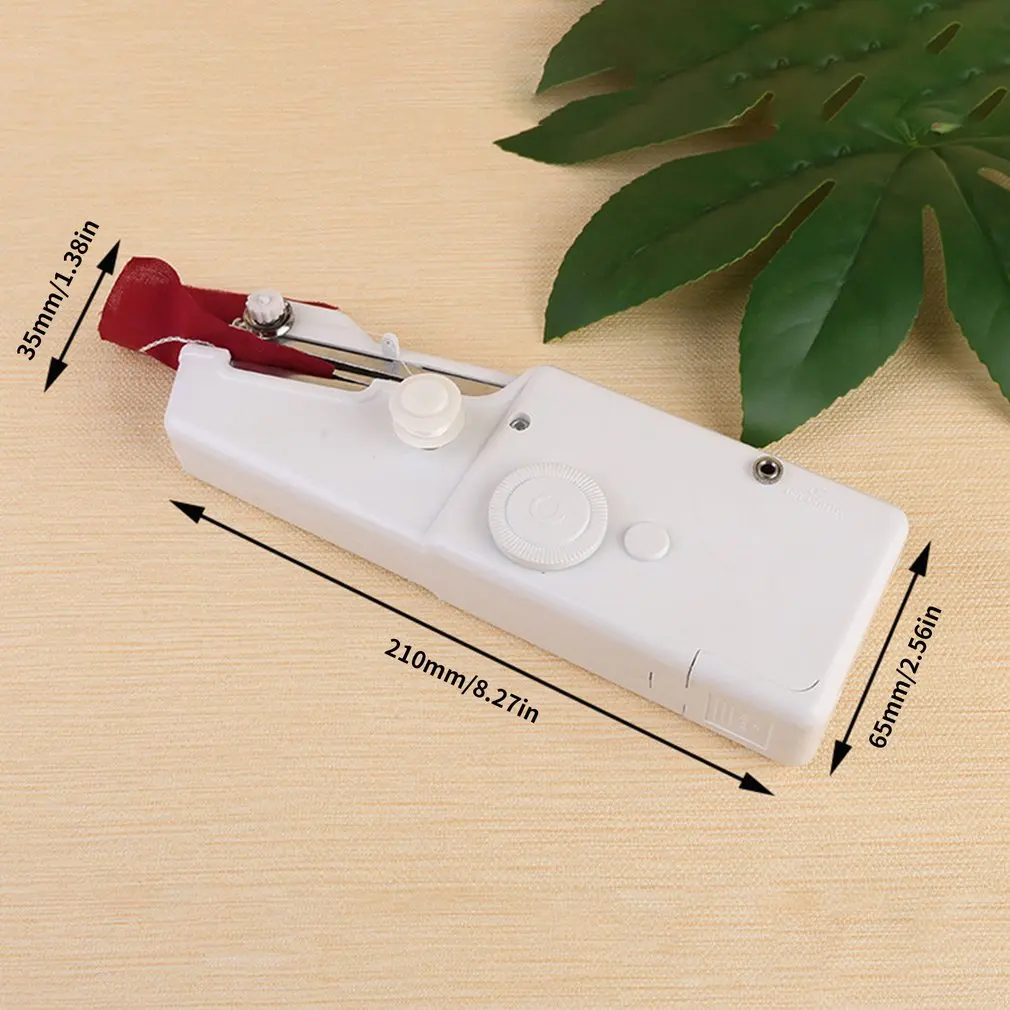 Household portable mini hand sewing machine fast sewing needle needle cordless clothing fabric electronic pocket sewing machine