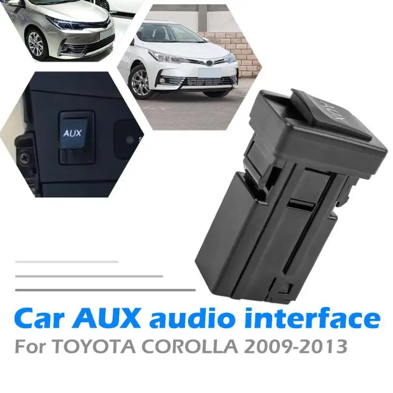 AUX стерео аудио интерфейс адаптер Аксессуары для TOYOTA AVALON 2008-2010 COROLLA 2009-2013 SEQUOIA 2008-2013