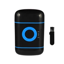 Для мужчин Портативный электрический триммер для бороды бритва бороды машинка для стрижки перезаряжаемая машинка для бритья усов