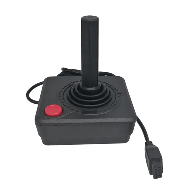 Ruitroliker Retro Classic Joystick Controller Gamepad for atari 2600 Console System Black