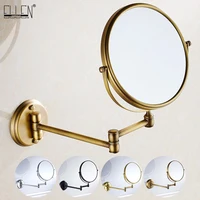Bathroom Accessories Makeup Mirror Bath Mirror Antique Bronze Wall Mounted Magnifier Bathroom Mirrors Bathroom Hardware-80290 1