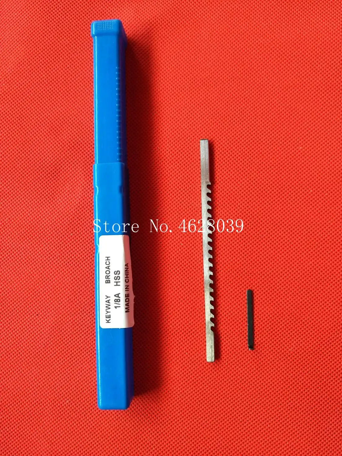 Keyway Broach 1/8" inch A Push Type High speed steel HSS Cutting Tool for CNC Broaching machine Metalworking