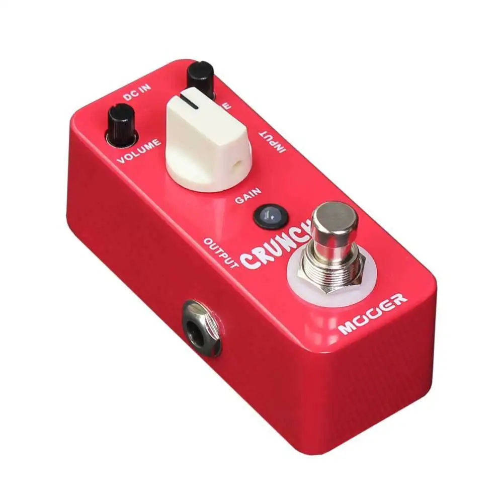 MOOER-MDS3-CRUNCHER-High-Gain-Distortion-Guitar-Effect-Pedal-True-Bypass-Full-Metal-Shell