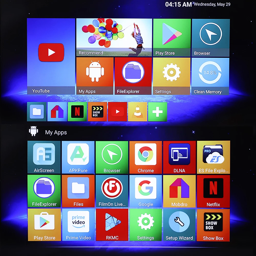 4K Смарт ТВ приставка Android 9,0 HK1 мини медиаплеер Rockchip RK3229 четырехъядерный 2 Гб 16 Гб H.265 Sep верхняя коробка HK1MINI ТВ приставка