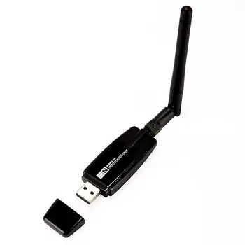 

300Mbps 300M USB Wireless Adapter WiFi Lan Network Card IEEE 802.11b/g/n Antenna for notebook PC desktop