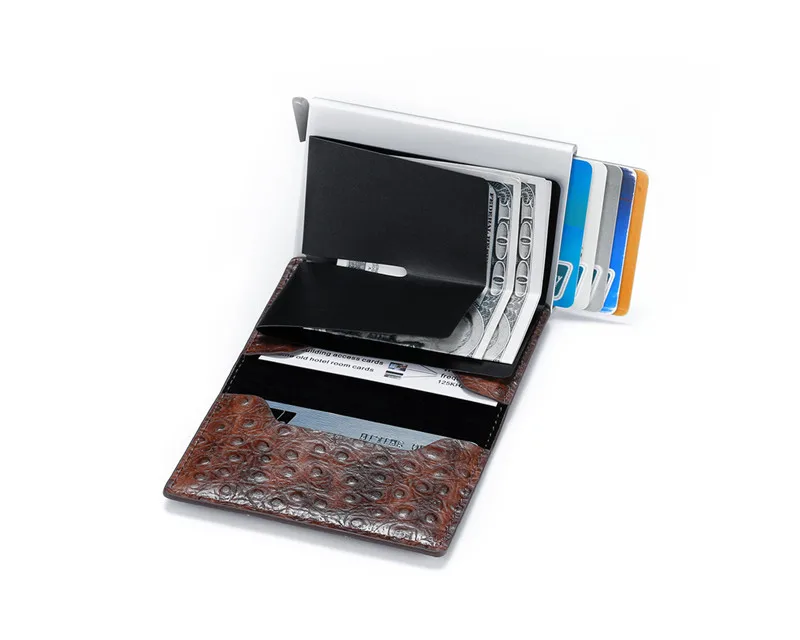 Мужские кошельки Rfid, маленькие кожаные тонкие кошельки, Мини кошельки, тонкая сумка для денег, Мужской винтажный черный короткий кошелек, держатель для карт, новинка