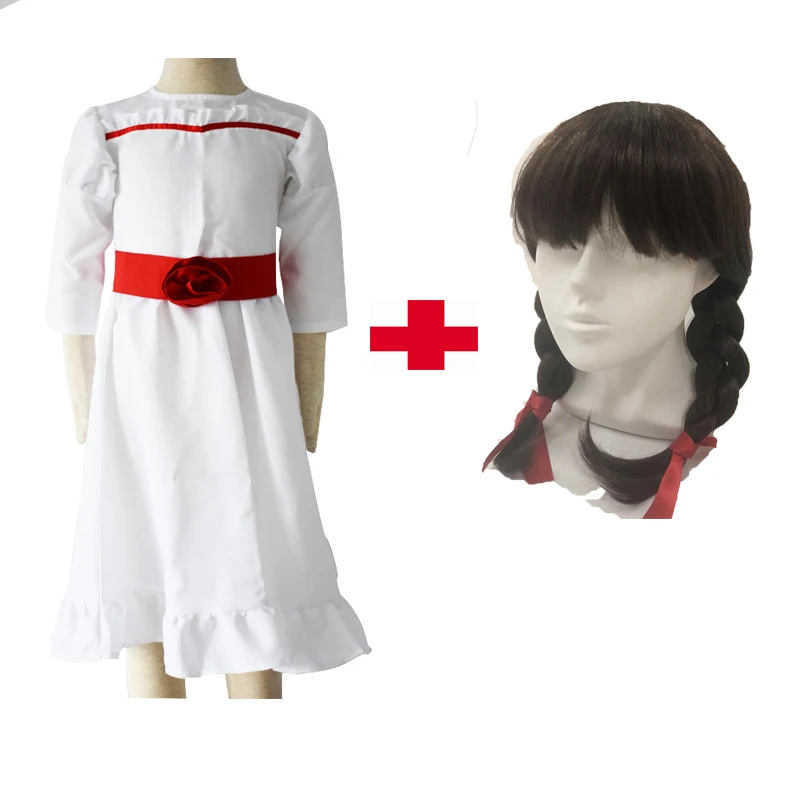 Популярное детское платье для косплея Annabelle с Пчелой костюм Хэллоуина из фильма