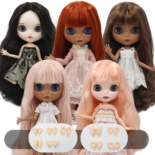 Fábrica gelada blyth boneca nude corpo comum 1/6 bjd 30cm moda bonecas brinquedos presente preço especial à venda presente da menina brinquedo(China)