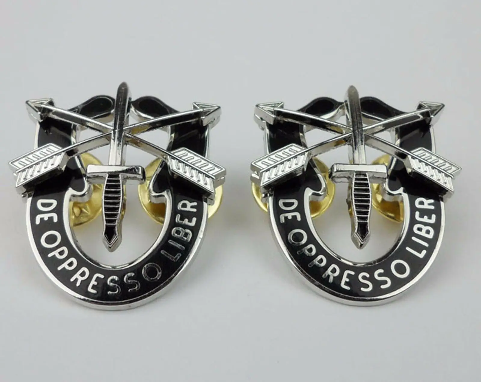Details about   US ARMY SPECIAL FORCES BERET BADGE PIN & SF COLLAR INSIGNIA CLASSIC MILITARY 