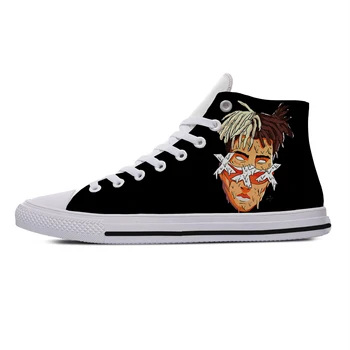 

Xxxtentacion R.I.P Rap Heavy Metal Band Icon Mens Womens Designer Leisure Sneakers Men Casual Canvas Shoes Off White