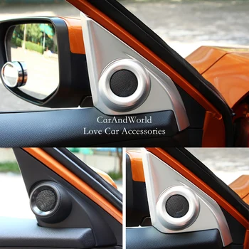 

Car Door Window A pillar Triangle Speaker Audio Stereo Cover Trim Decoration For Honda Civic 10th 2016-2019 Interior Accessories