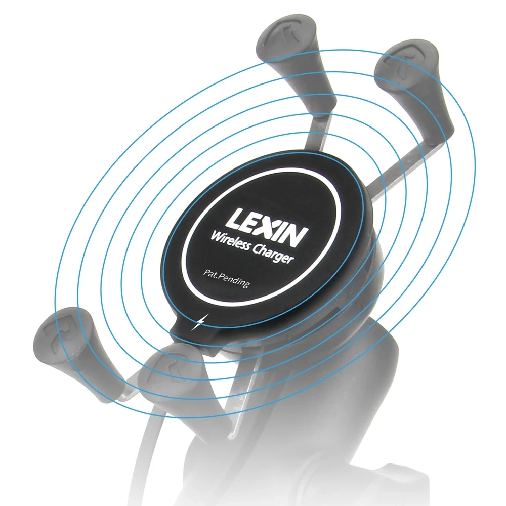 Lexin Usbmoto WPC QI мотоциклетное беспроводное Универсальное зарядное устройство для RAM