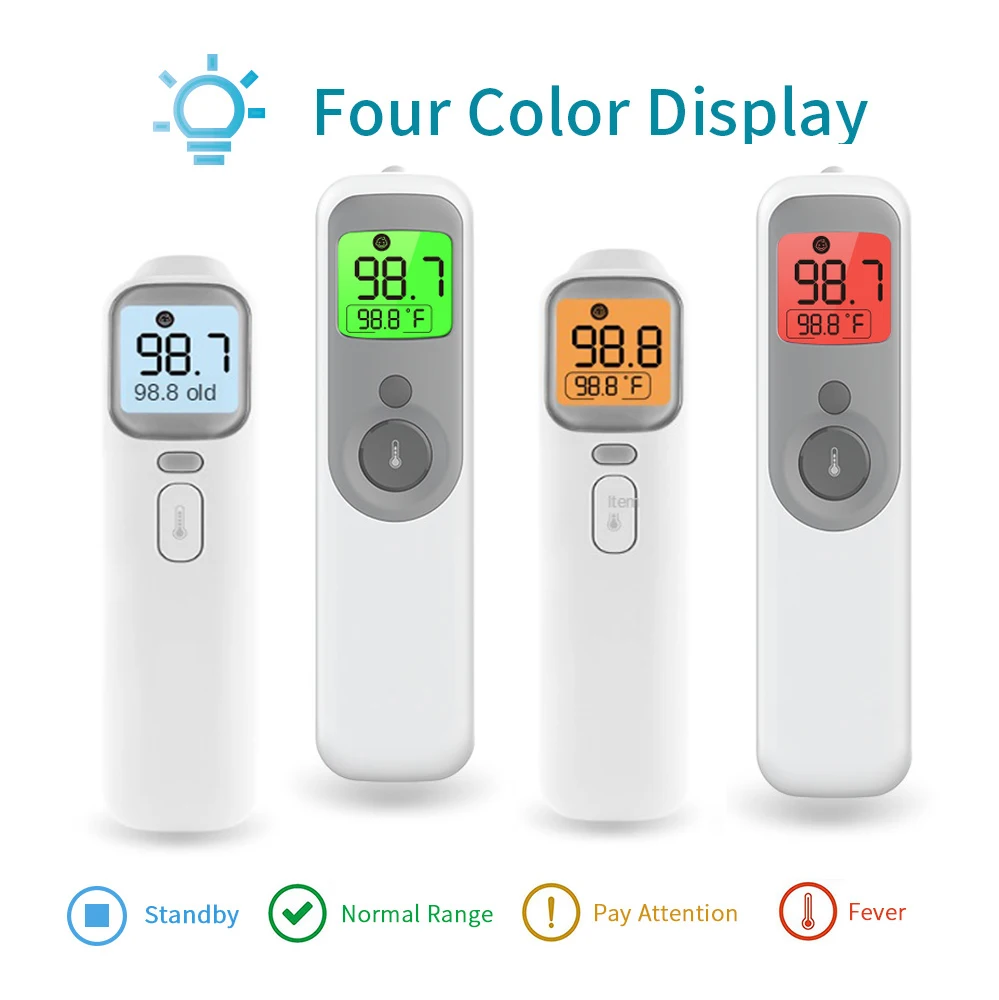 

Baby Thermometer Infrared Digital LCD Body Measurement Forehead Ear Non-Contact Adult Body Fever IR Children Termometro