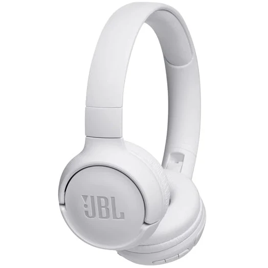 Гарнитура накладные JBL T500BT белый беспроводные bluetooth
