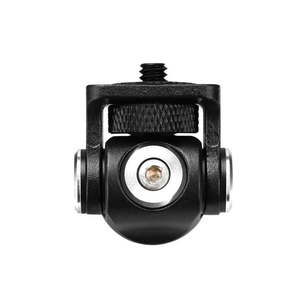 Monitor Holder Mount On Camera Pan 360 Degree Tilt 180 Degree With Cold Shoe Mount And 1/4'' Tripod Head monitor mount adapter,camera pan tilt head