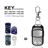 KEY TXB-42R TXB-44R TXG-44R SUB-44R Garage Door Remote Control 433.92MHz Rolling Code 1