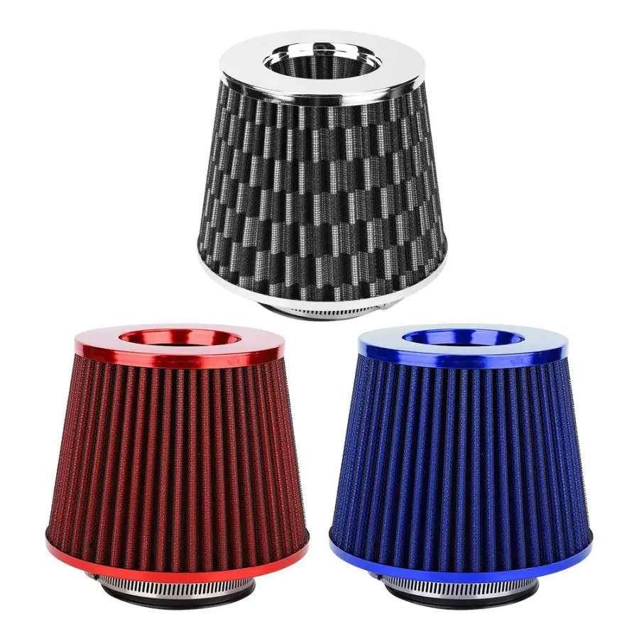 

Car Universal 63mm Iron High Flow Air Multi Diameter Mushroom Head Air Filter Kit Air Intake Filter car accessories