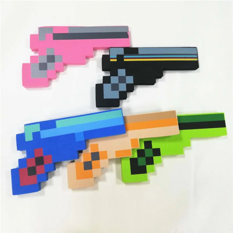 Пистолет детский из вспененного этилвинилацетата мозаика экологически чистого