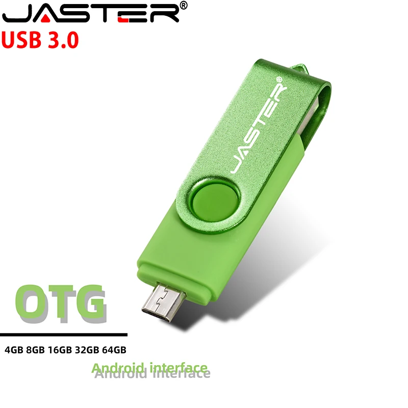 USB флеш накопитель JASTER OTG 128 ГБ 64 высокоскоростной usb 3 0 16 32 карта памяти флешка для