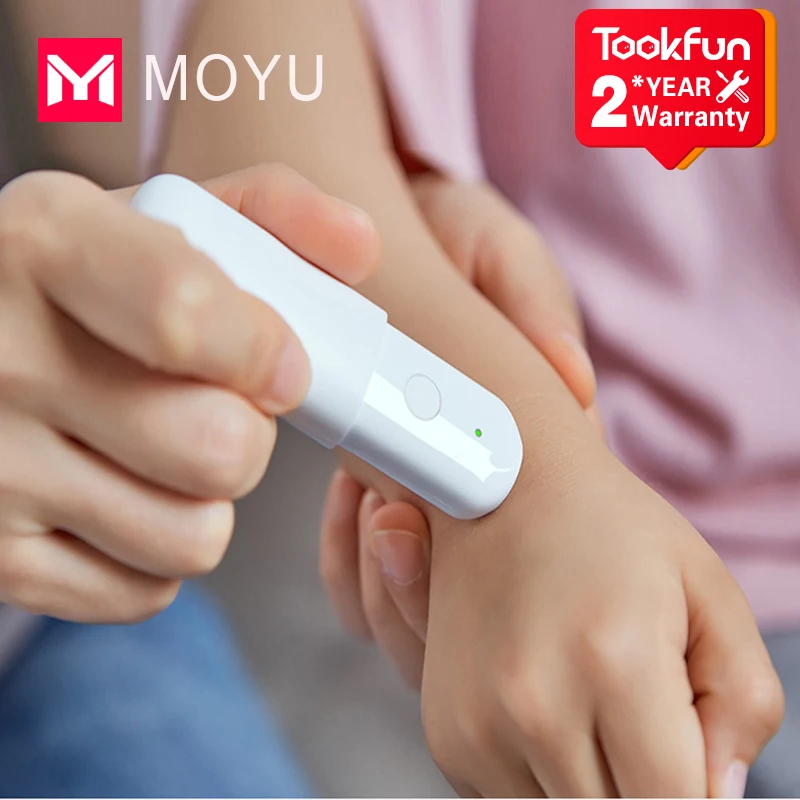 Портативная палочка для зуда MOYU 2020 репеллент от комаров антизудный инструмент