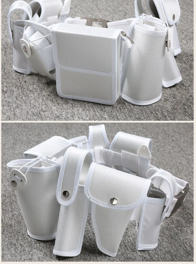 Ceinturon police blanc – vue 9