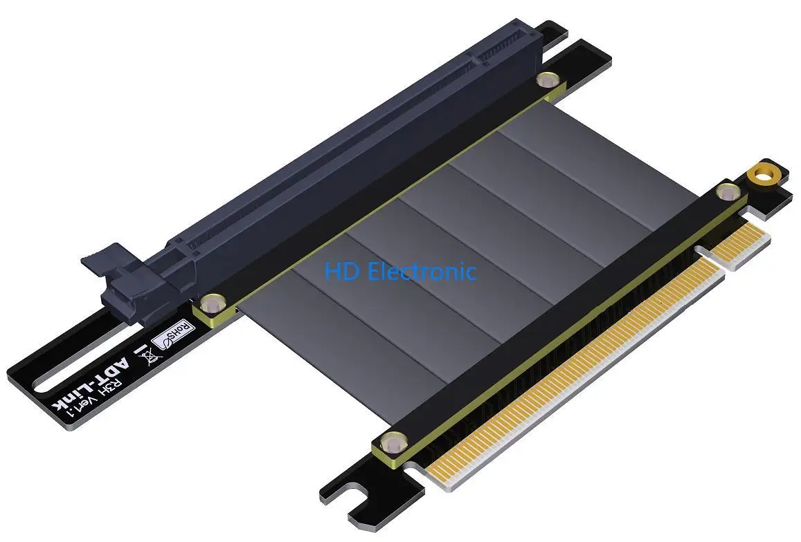  Graphics Cards Vertical Bracket PCIe 3.0 x16 graphics video card to PCIe 3.0 x16 slot extension cab