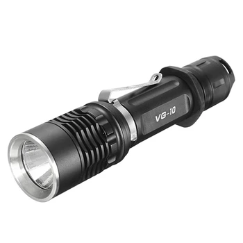 

AMUTORCH VG10 L2 U4 1200Lumens Portable Tactical LED Flashlight 18650 for Camping Torch Lantern Spotlights Waterproof Lamp