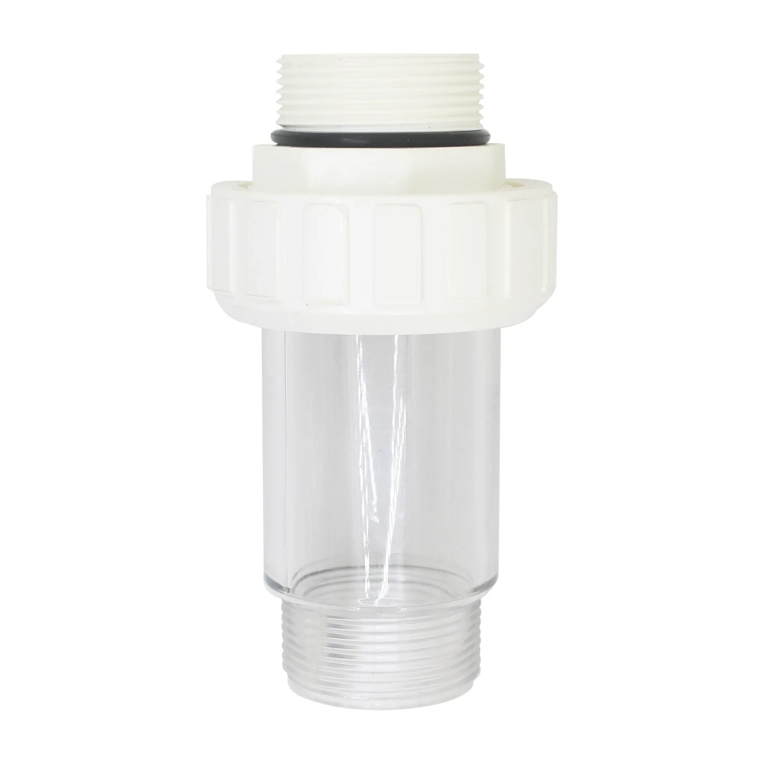 pool sand tank transparent union observation window pipe diameter 50 backwash sight glass for Swimming