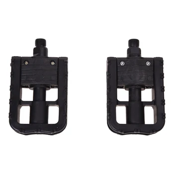 

Cycling Bike Bicycle MTB BMX Folding Plastic Pedals Flat Platform Outdoor Black