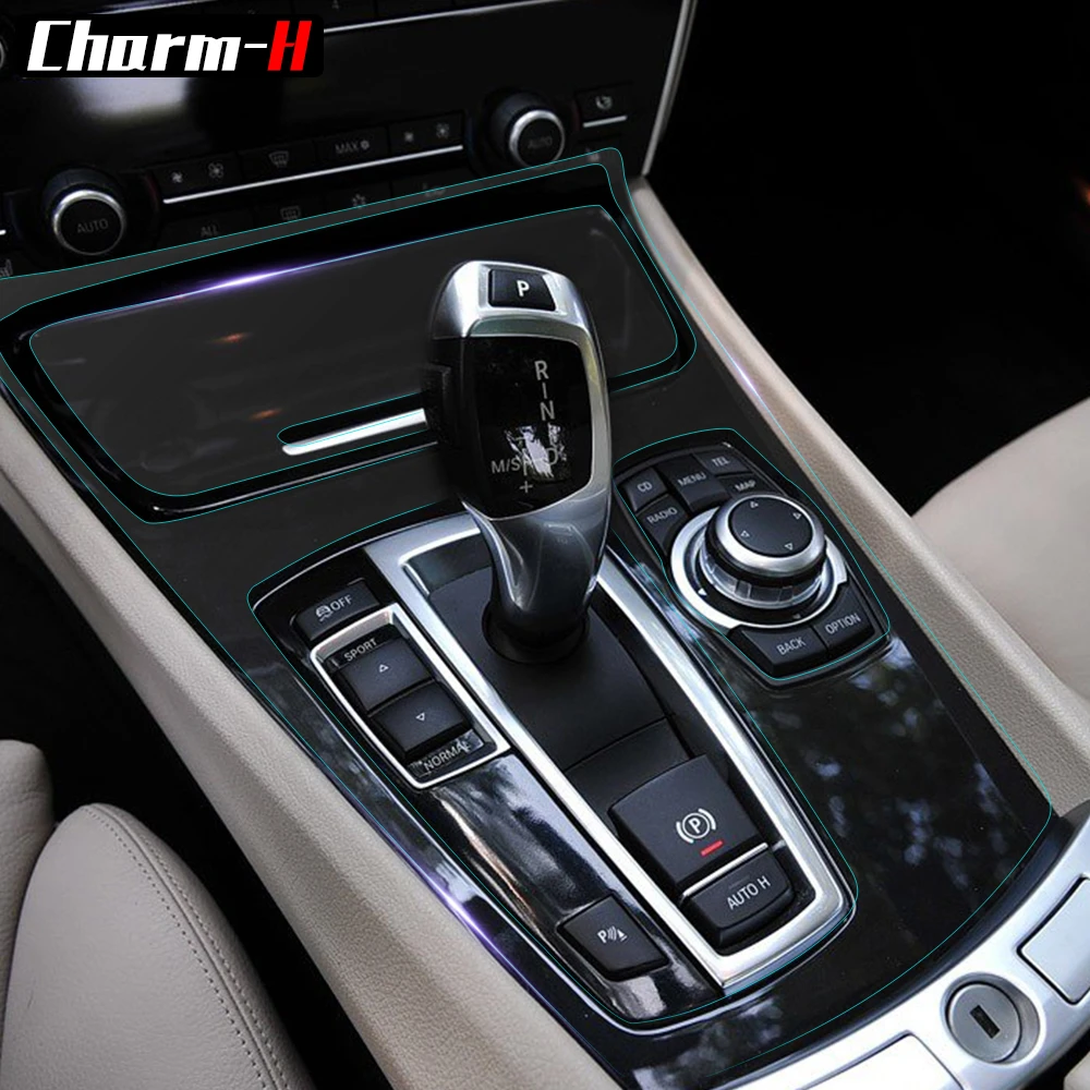 Car Interior Trim Center Console Gear Shift Panel Transparent Tpu Protective Film Sticker For Bmw 5 Series Gt F07 528i 535i 550i Kit Kits Kit For Carkit Bmw Aliexpress