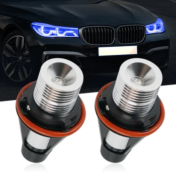 

Angle Eyes 10W 6000K LED Ring Light Error Free Bulb Angle Eyes Halo Xenon For BMW E39 E87 E83 E53 E60 E61 E63 E64 E65 E66 X5 X3
