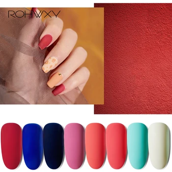 

ROHWXY Gel Nail Polish 15ML Gel Varnish 105 Colors UV Painting Hybrid Lacquer For DIY Nail Art Design Manicure Need Matte Top