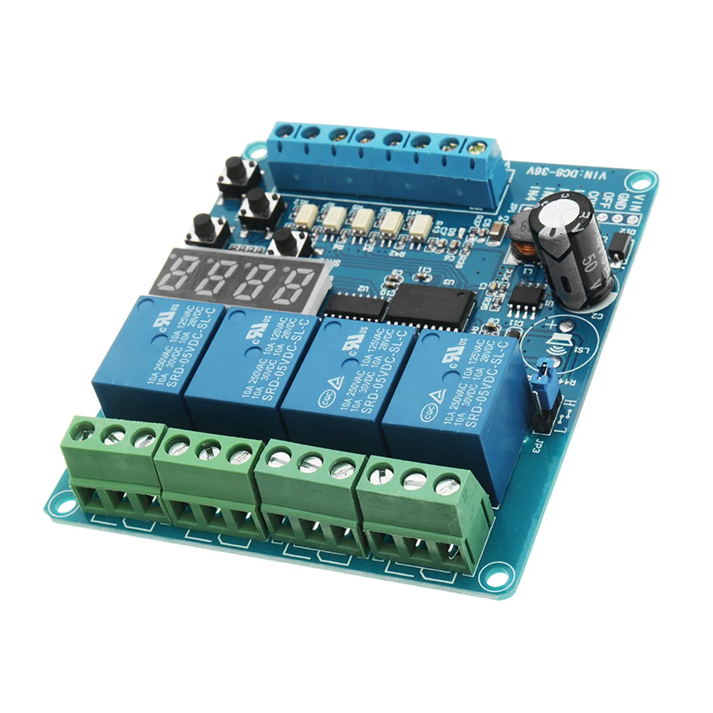 

Novel 4/8 Channel Multifunction Time Relay Module Interface Board Module Shipping