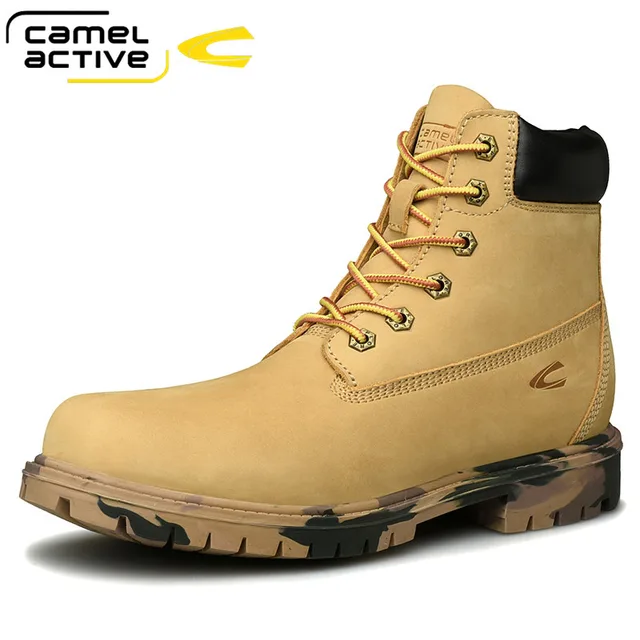 Genuine Leather Boots Rubber Work Shoes 