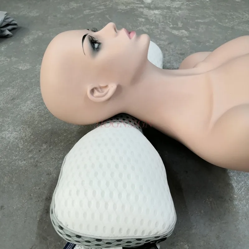 Neck Traction Cervical Posture Pump Air Filled Vertebra Correction Tractor Relaxing Massager Spine Muscle Relief Pain Device