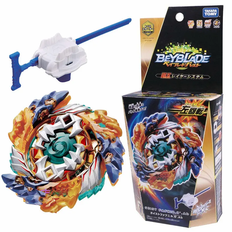 Натуральная Takara Tomy Beyblade Burst B-133 B-134 B-135 металлический фьюжн боевые gyro с пусковым устройством, волчок, бейблэйд гироскоп игрушки для мальчиков и девочек - Цвет: b -122