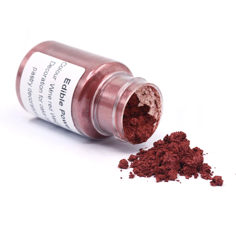 Edible Food Coloring Powder 10g Wine Red in Cake Decoration Pastry Bread Colorantes Comestibles Baking Ingredient Food Powder afbeelding